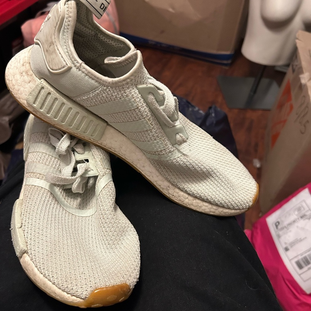 Adidas Mint Green Athletic Shoes